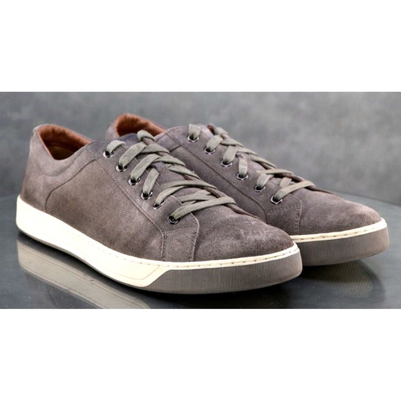 Johnston & Murphy Women's Sneakers Shoes Size 10.5 Nubuck Leather Olive Green - Picture 5 of 12